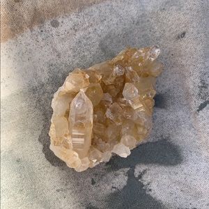 RARE Himalayan Quartz - hand mined. Peach color